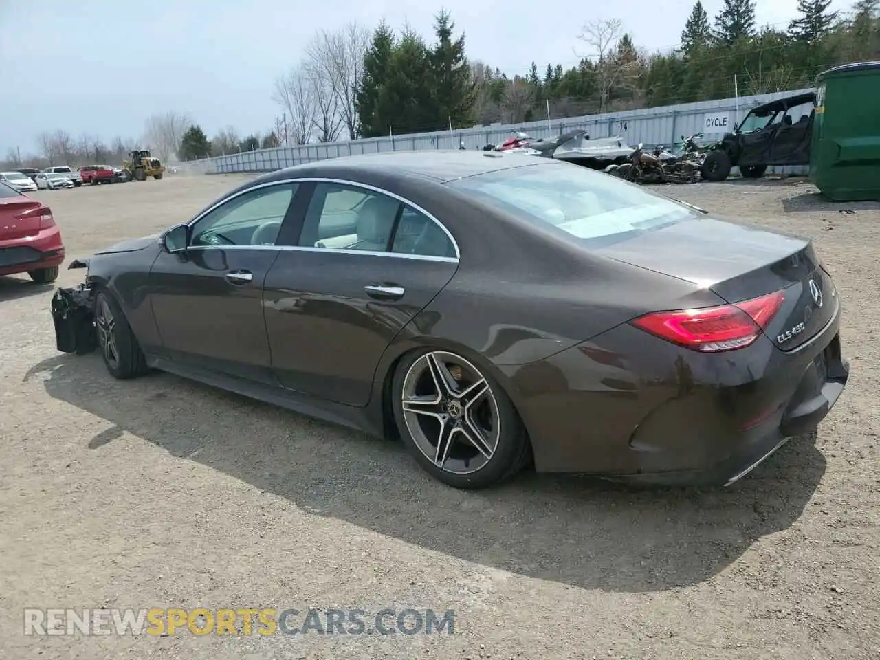2 Photograph of a damaged car WDD2J5KB1KA030709 MERCEDES-BENZ CLC-CLASS 2019
