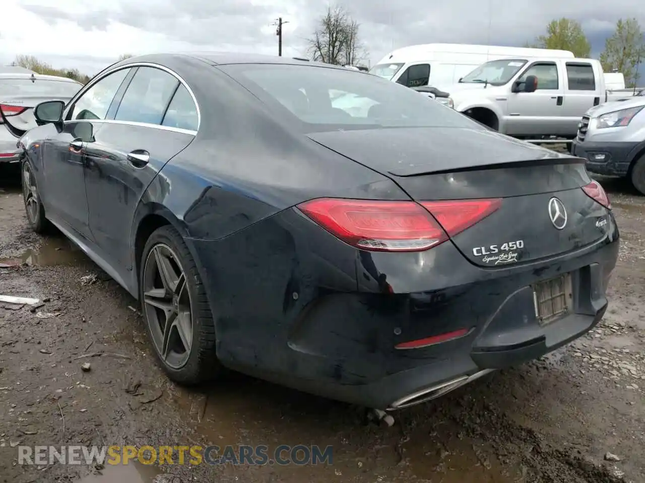 3 Photograph of a damaged car WDD2J5KB4KA037170 MERCEDES-BENZ CLC-CLASS 2019