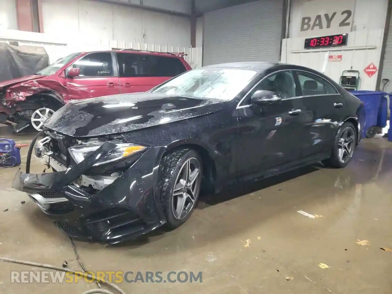 1 Photograph of a damaged car WDD2J5KBXKA037156 MERCEDES-BENZ CLC-CLASS 2019