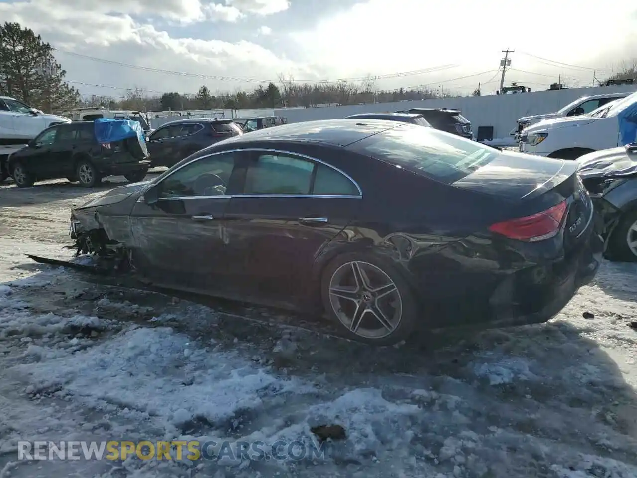 2 Photograph of a damaged car W1K2J5KB8MA086133 MERCEDES-BENZ CLC-CLASS 2021