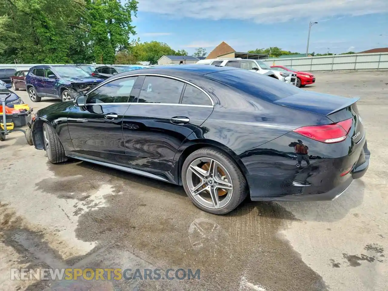 2 Фотография поврежденного автомобиля W1K2J5KB8MA089758 MERCEDES-BENZ CLC-CLASS 2021