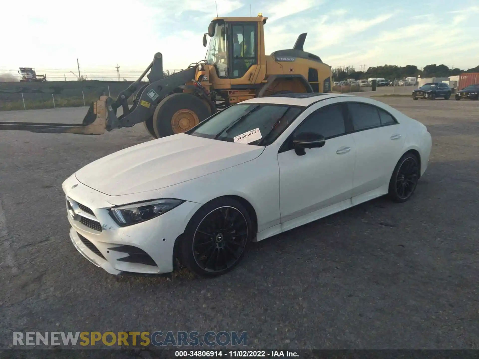 2 Фотография поврежденного автомобиля W1K2J5JB5MA091825 MERCEDES-BENZ CLS 2021