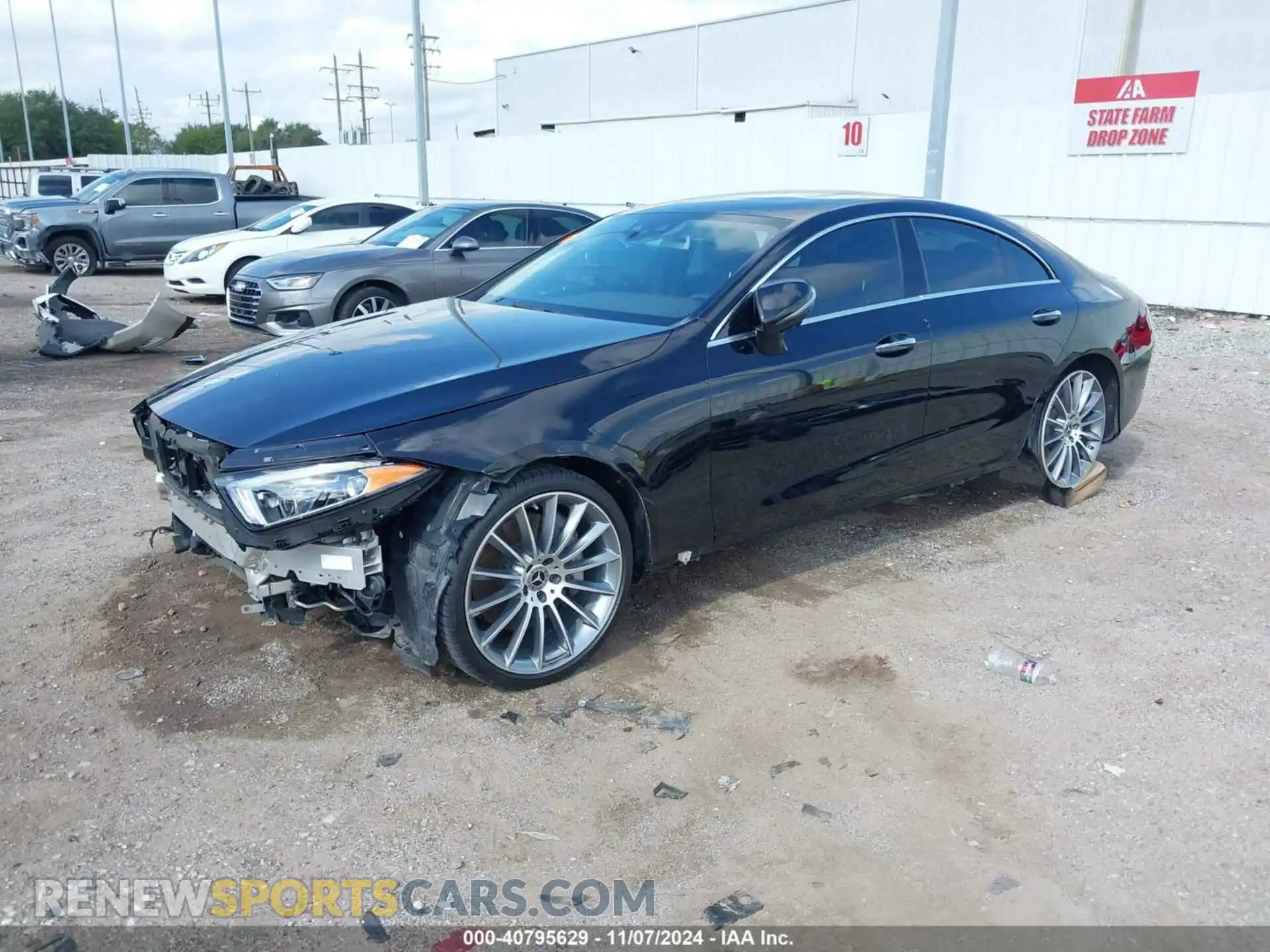 2 Photograph of a damaged car WDD2J5JB2KA035189 MERCEDES-BENZ CLS 450 2019