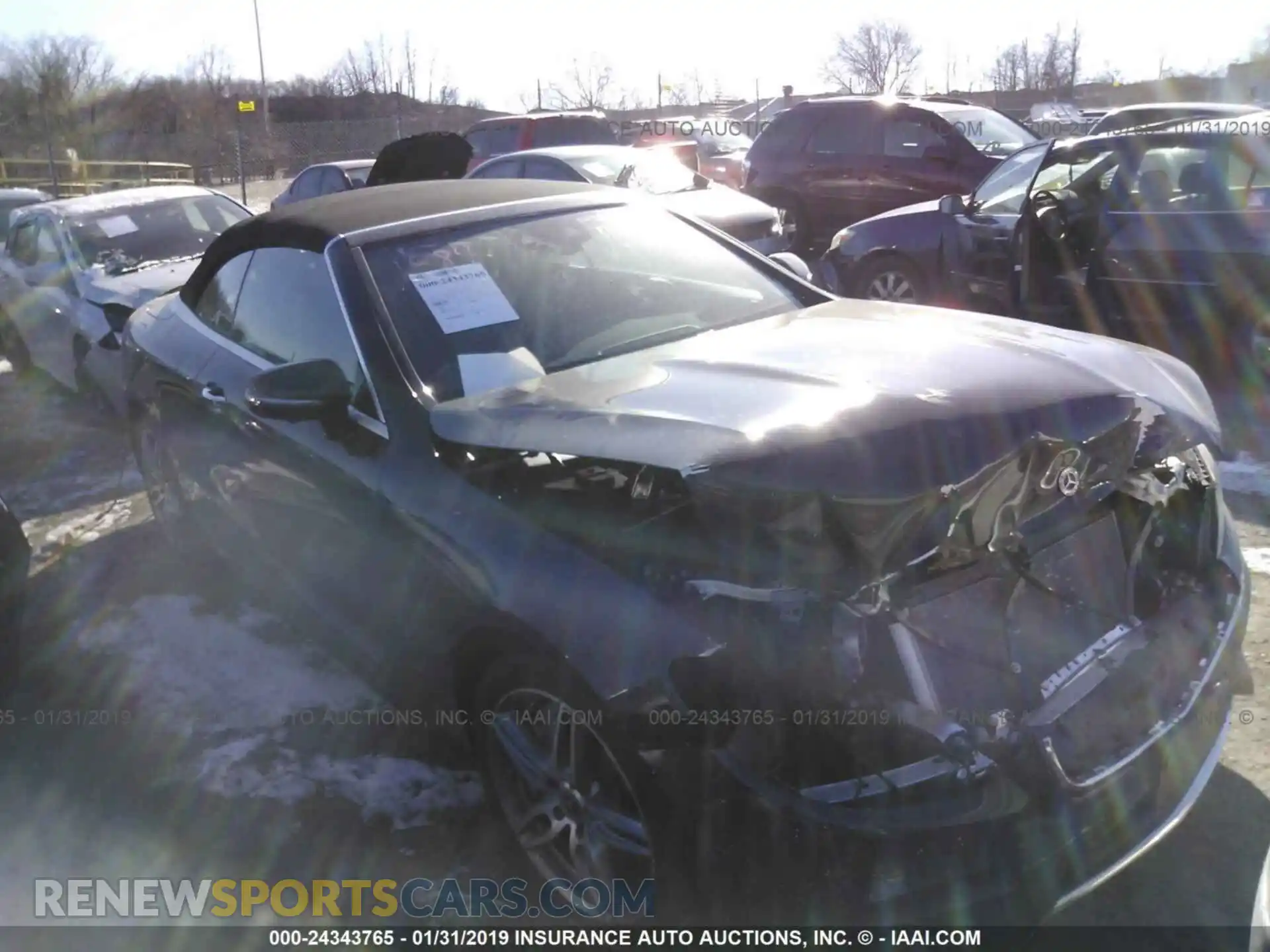 1 Photograph of a damaged car WDD1K6JB0KF080262 MERCEDES-BENZ E 2019
