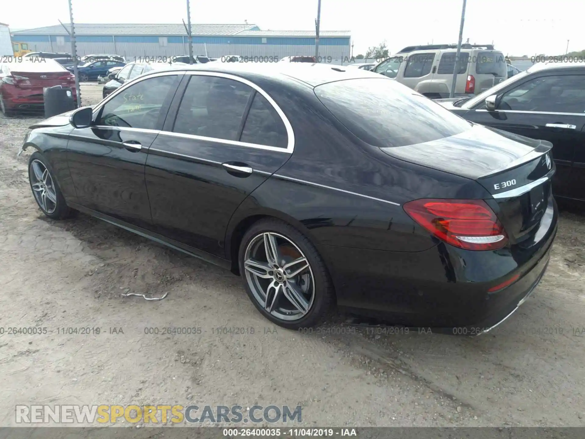 3 Photograph of a damaged car WDDZF4JB0KA556003 MERCEDES-BENZ E 2019