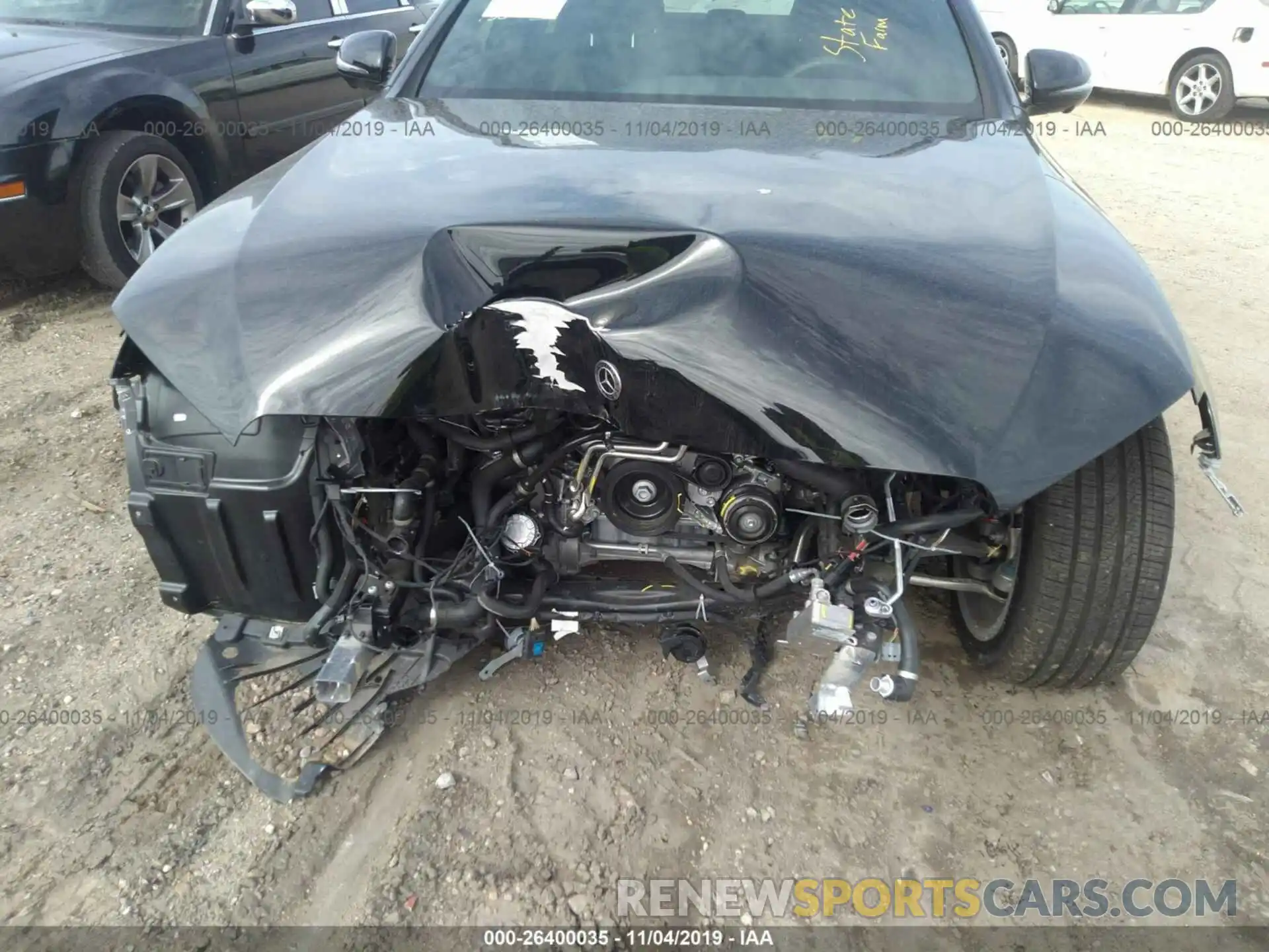 6 Photograph of a damaged car WDDZF4JB0KA556003 MERCEDES-BENZ E 2019