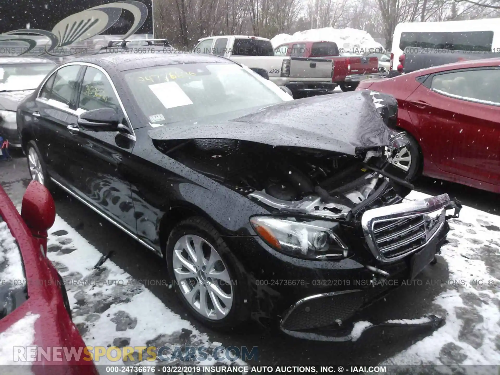 1 Photograph of a damaged car WDDZF4KB2KA546362 MERCEDES-BENZ E 2019