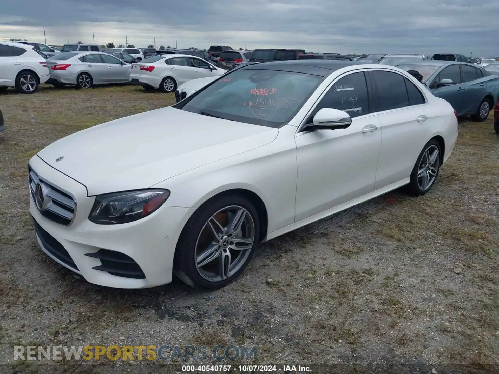2 Photograph of a damaged car WDDZF6JB8KA596096 MERCEDES-BENZ E 2019