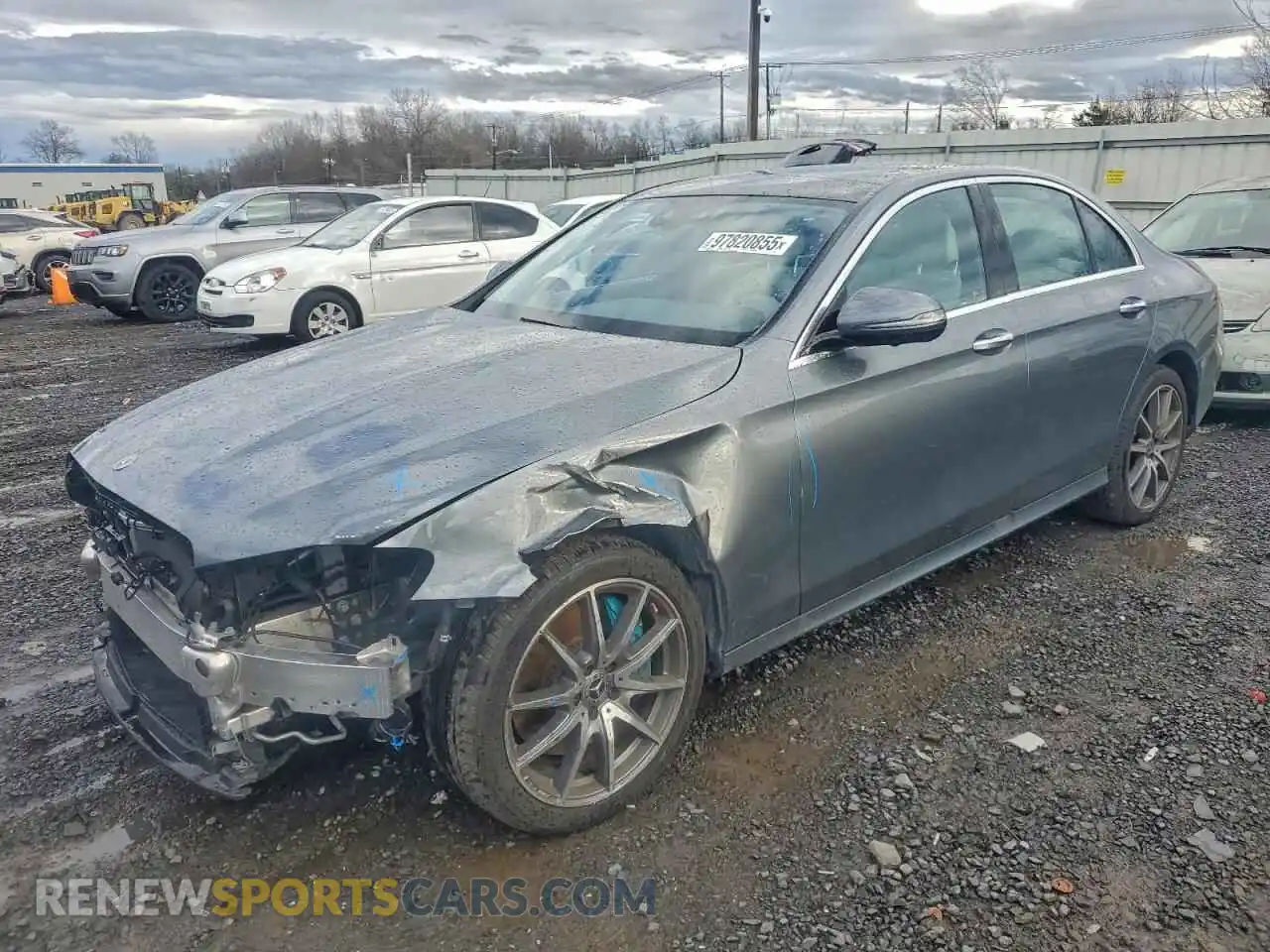 1 fotografías del automóvil dañado W1KZF8EB1PB184741 MERCEDES-BENZ E 2023