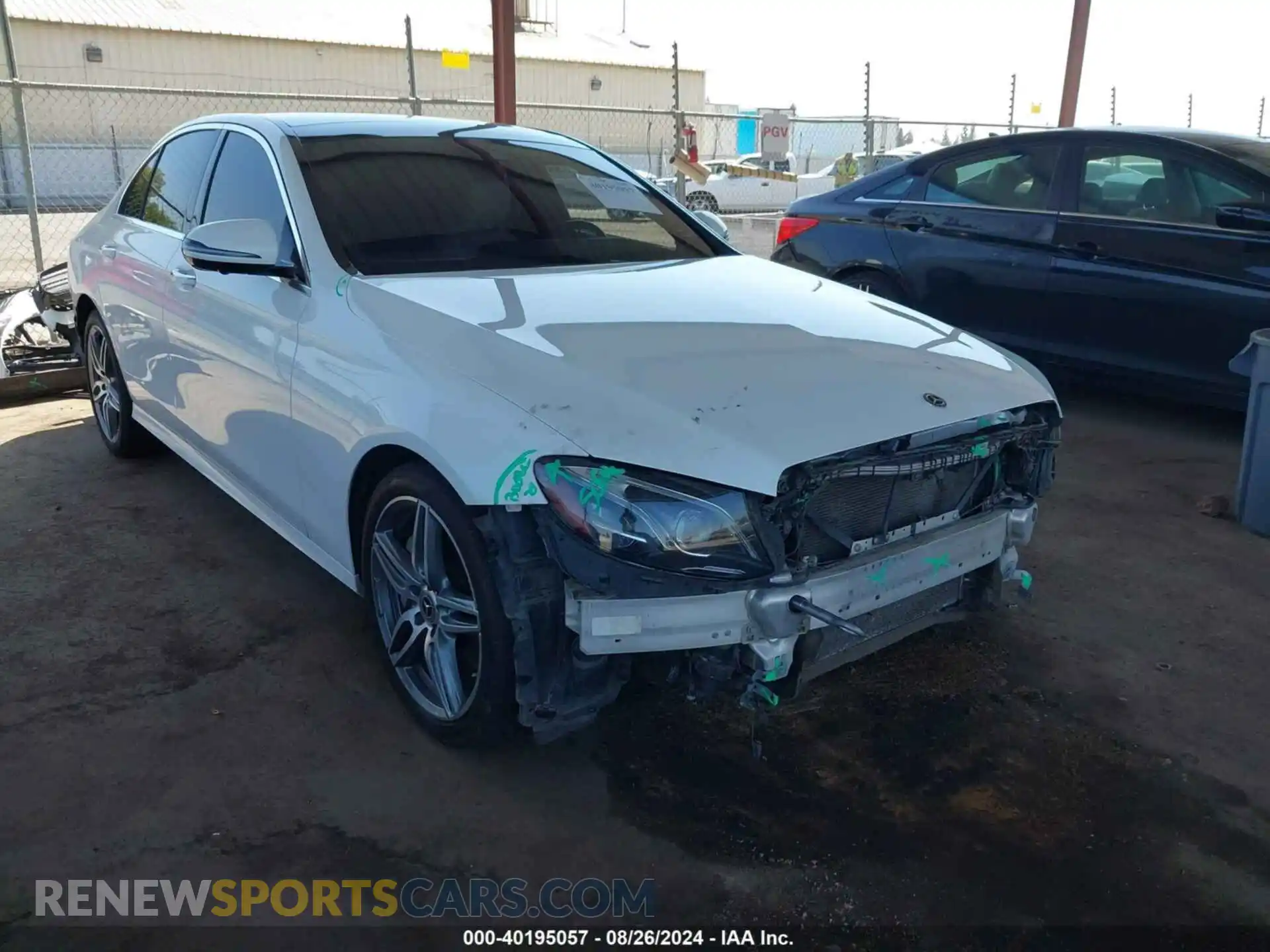 1 Photograph of a damaged car WDDZF4KB9KA576877 MERCEDES-BENZ E 300 2019