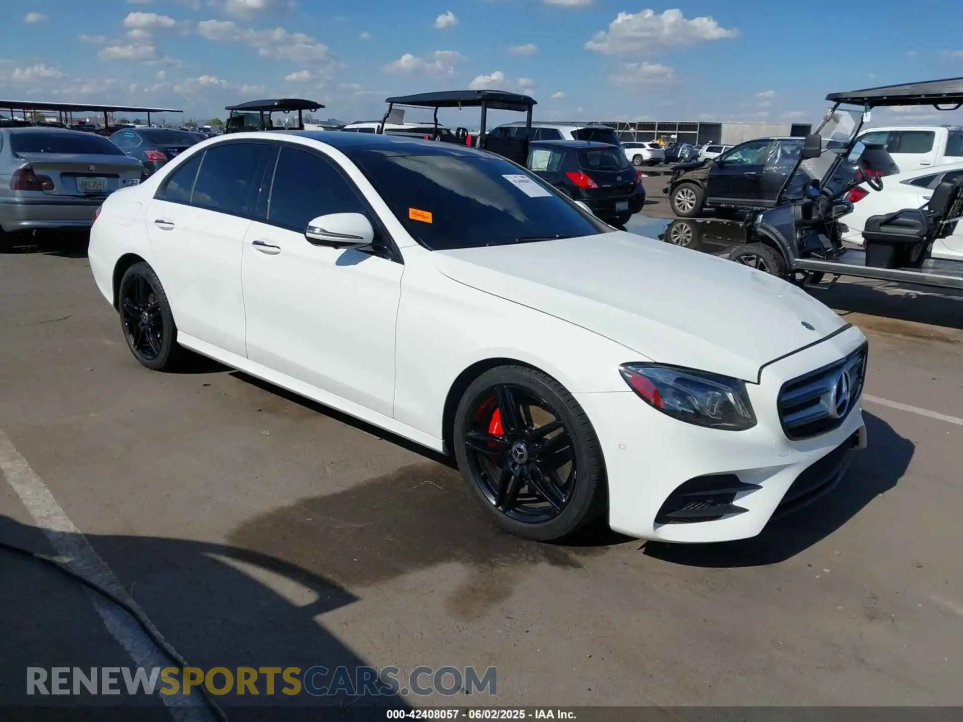 1 Фотография поврежденного автомобиля W1KZF8DB0LA812581 MERCEDES-BENZ E 350 2020