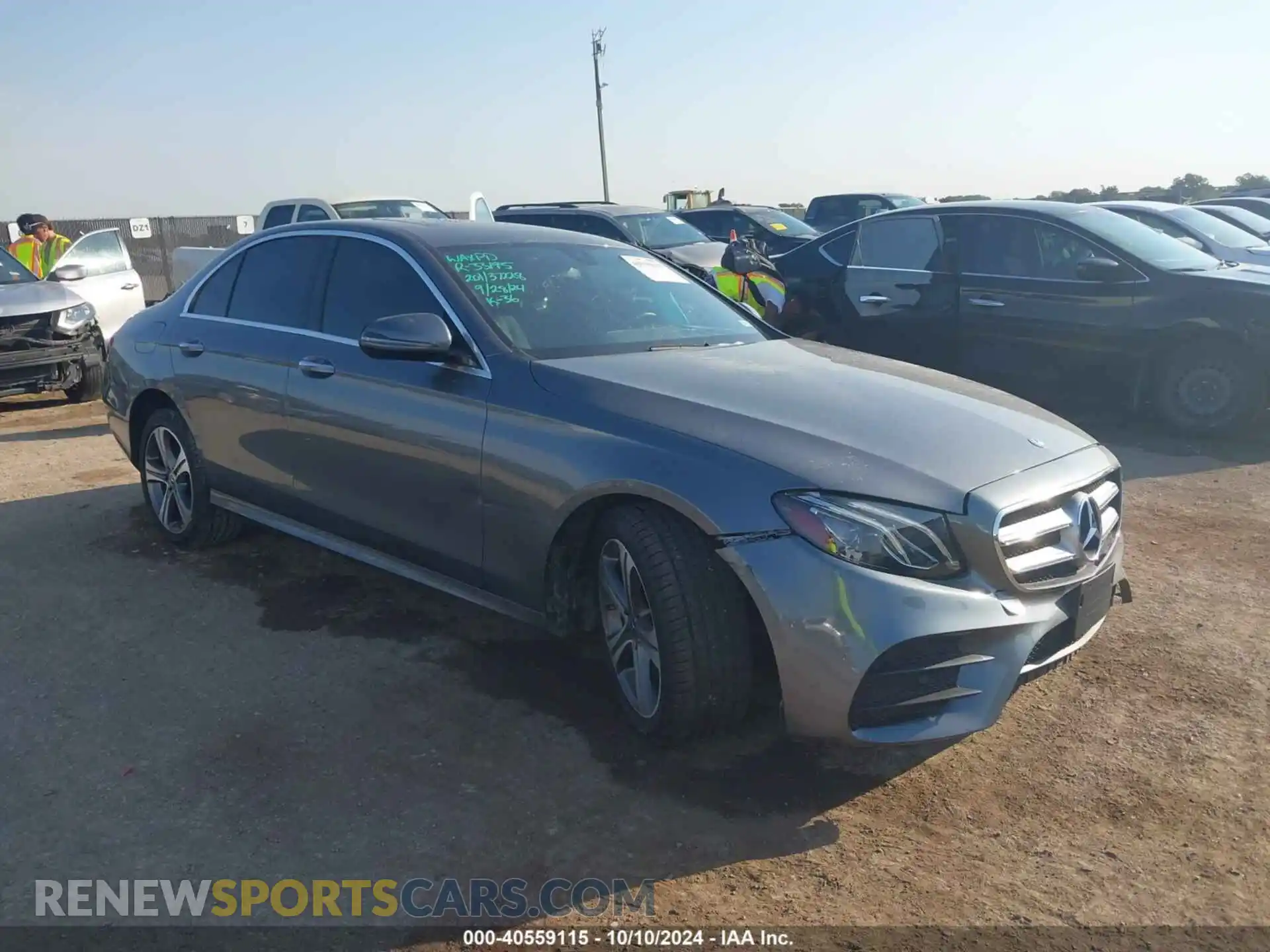 1 Фотография поврежденного автомобиля WDDZF8DB1LA710691 MERCEDES-BENZ E 350 2020