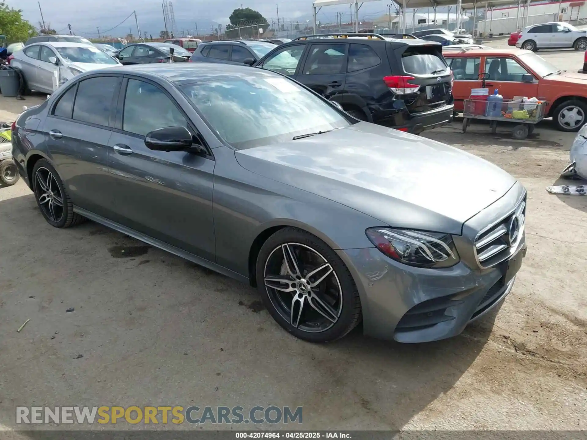 1 fotografías del automóvil dañado WDDZF8DB5LA711908 MERCEDES-BENZ E 350 2020