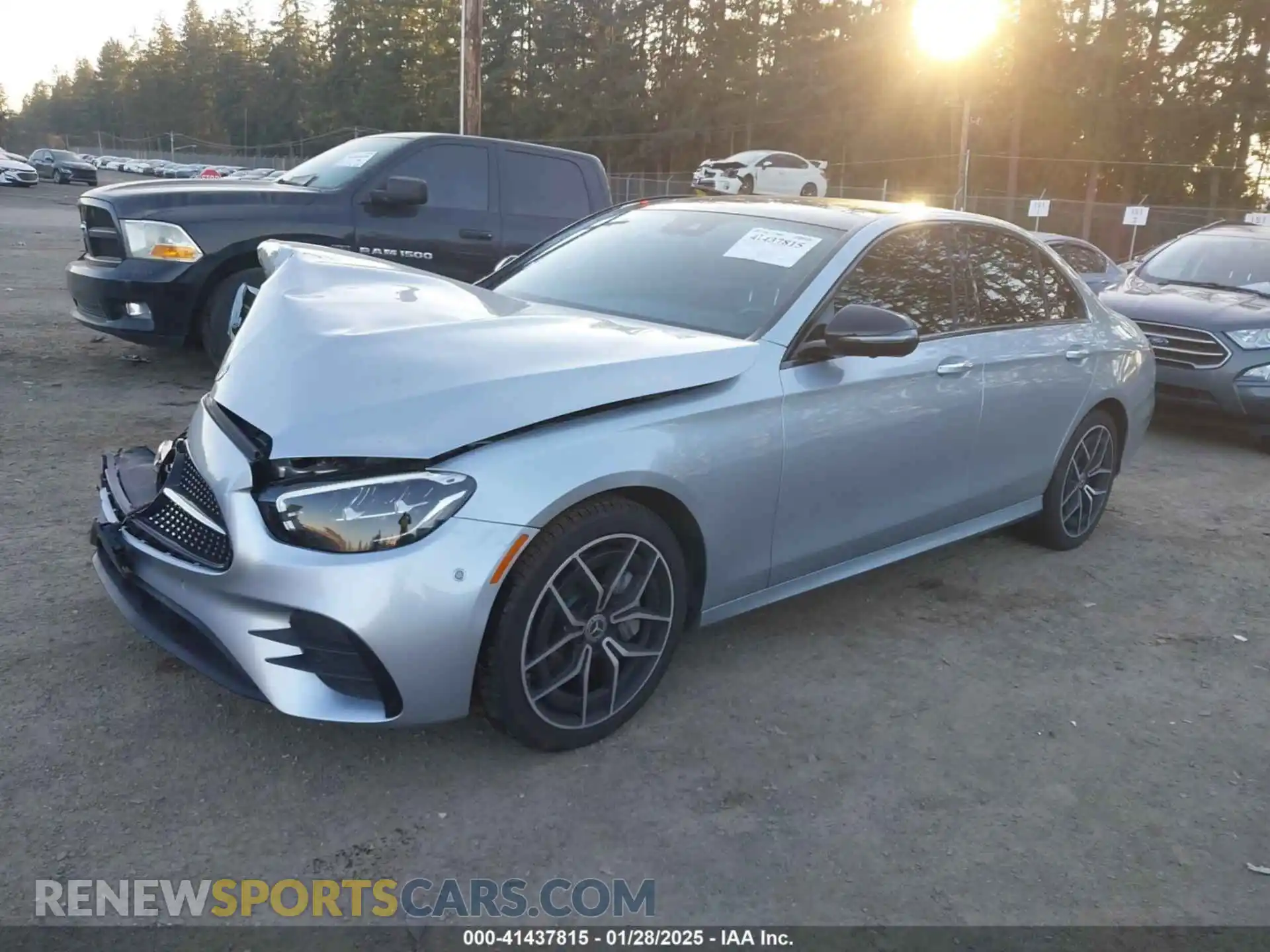 2 Photograph of a damaged car W1KZF8DB3MA980331 MERCEDES-BENZ E 350 2021