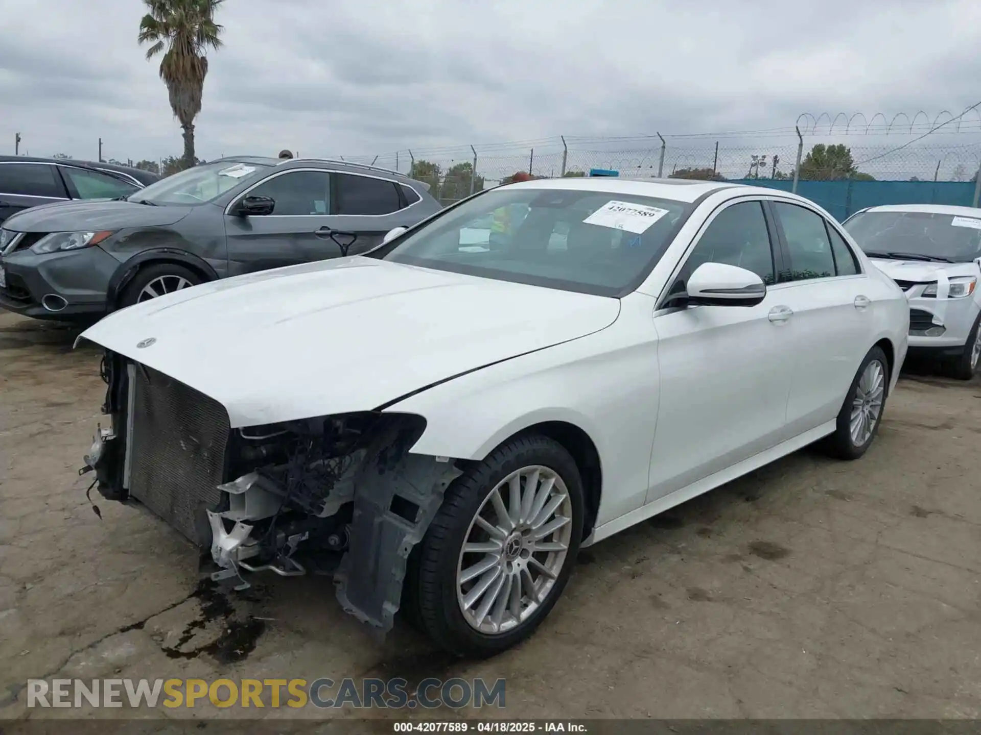 2 Photograph of a damaged car W1KZF8DB5MA960016 MERCEDES-BENZ E 350 2021