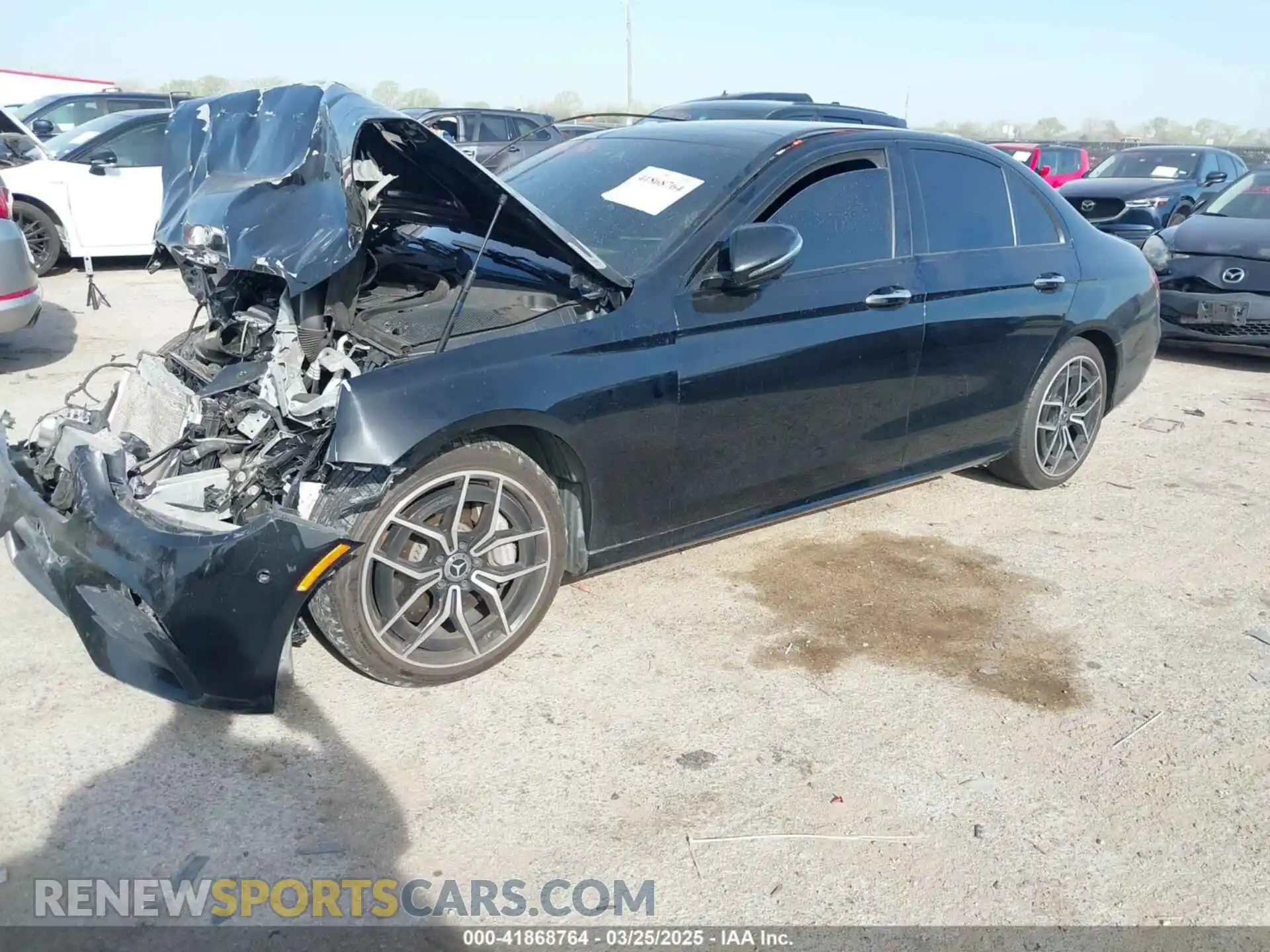 2 Photograph of a damaged car W1KZF8DB9MA928704 MERCEDES-BENZ E 350 2021