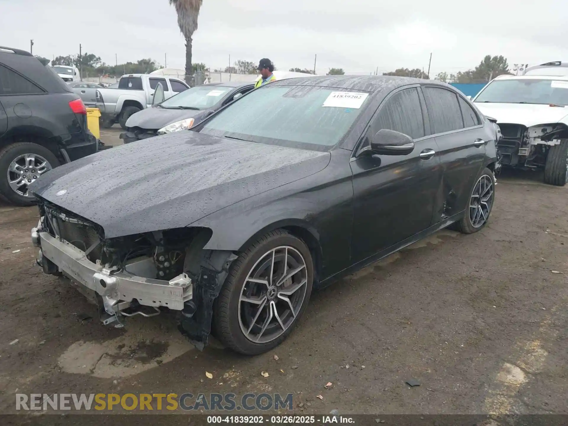2 Photograph of a damaged car W1KZF8DBXMA922376 MERCEDES-BENZ E 350 2021