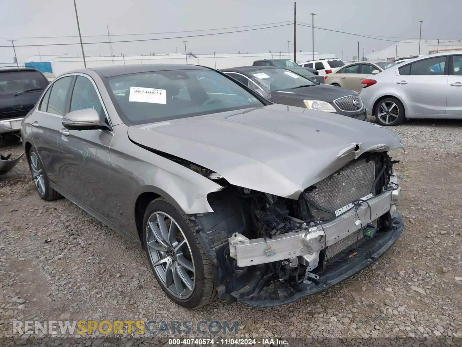 1 fotografías del automóvil dañado W1KZF8EB4MA881905 MERCEDES-BENZ E 350 2021