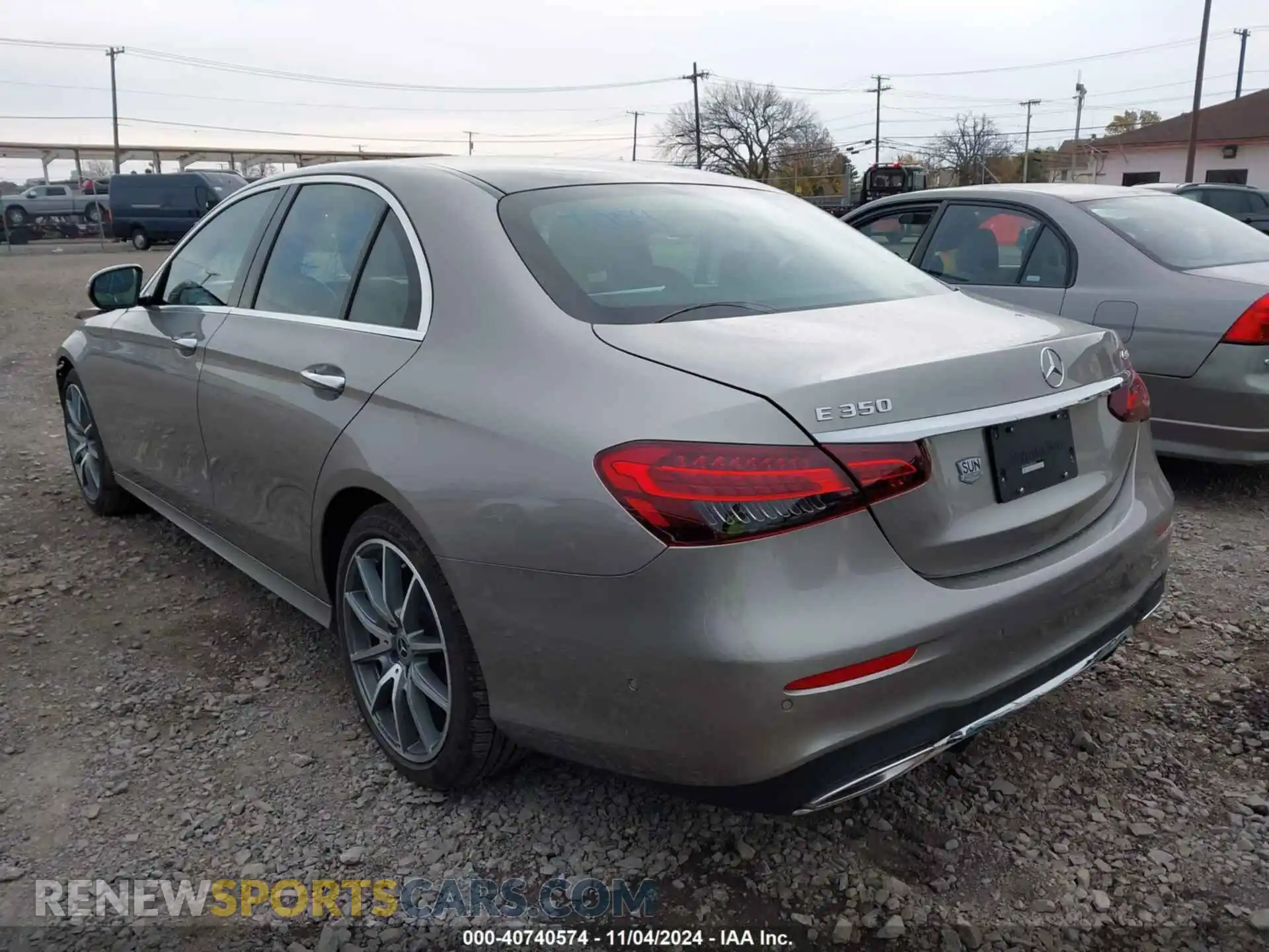 3 fotografías del automóvil dañado W1KZF8EB4MA881905 MERCEDES-BENZ E 350 2021