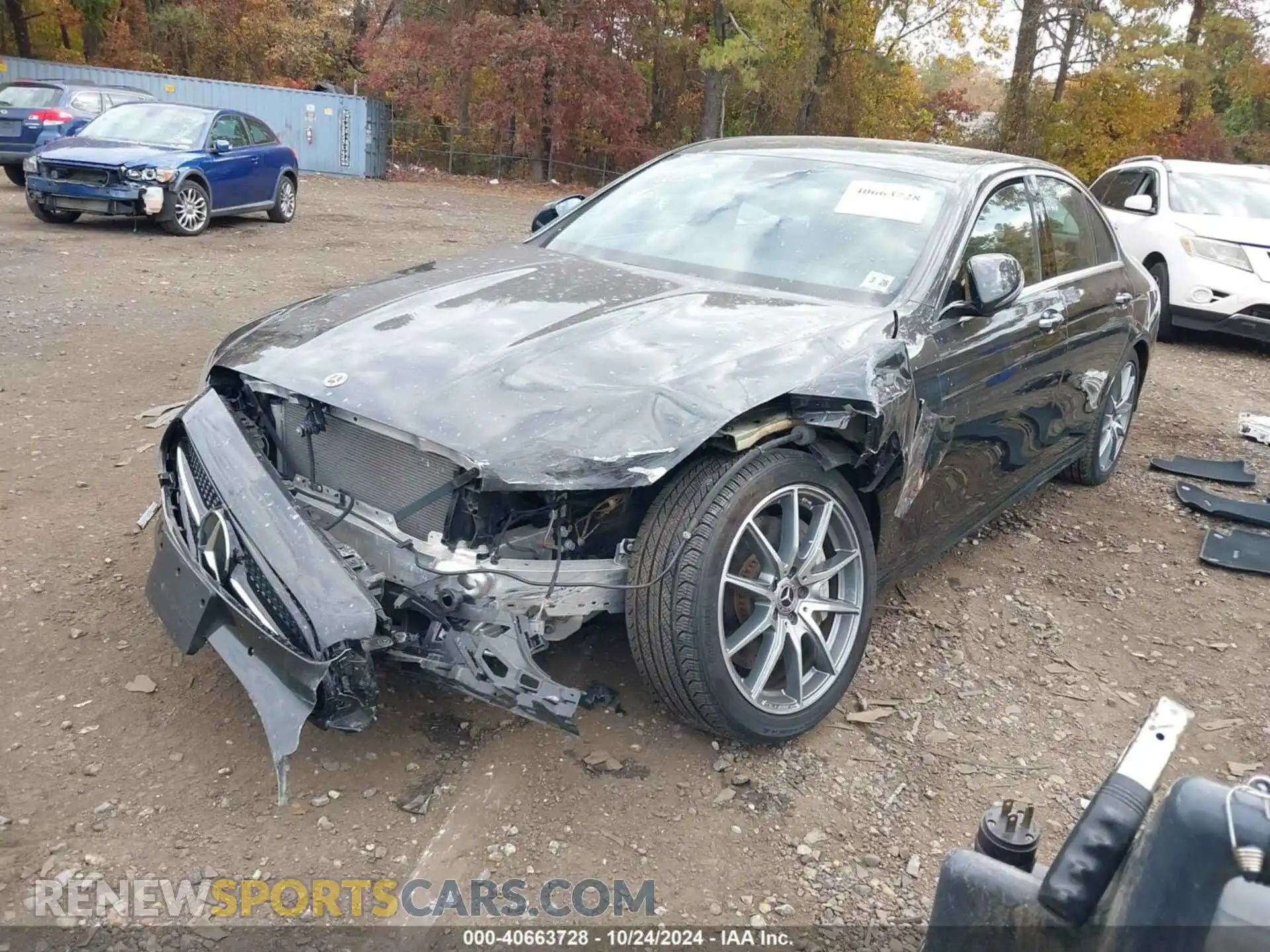 2 Photograph of a damaged car W1KZF8EB4MA908634 MERCEDES-BENZ E 350 2021