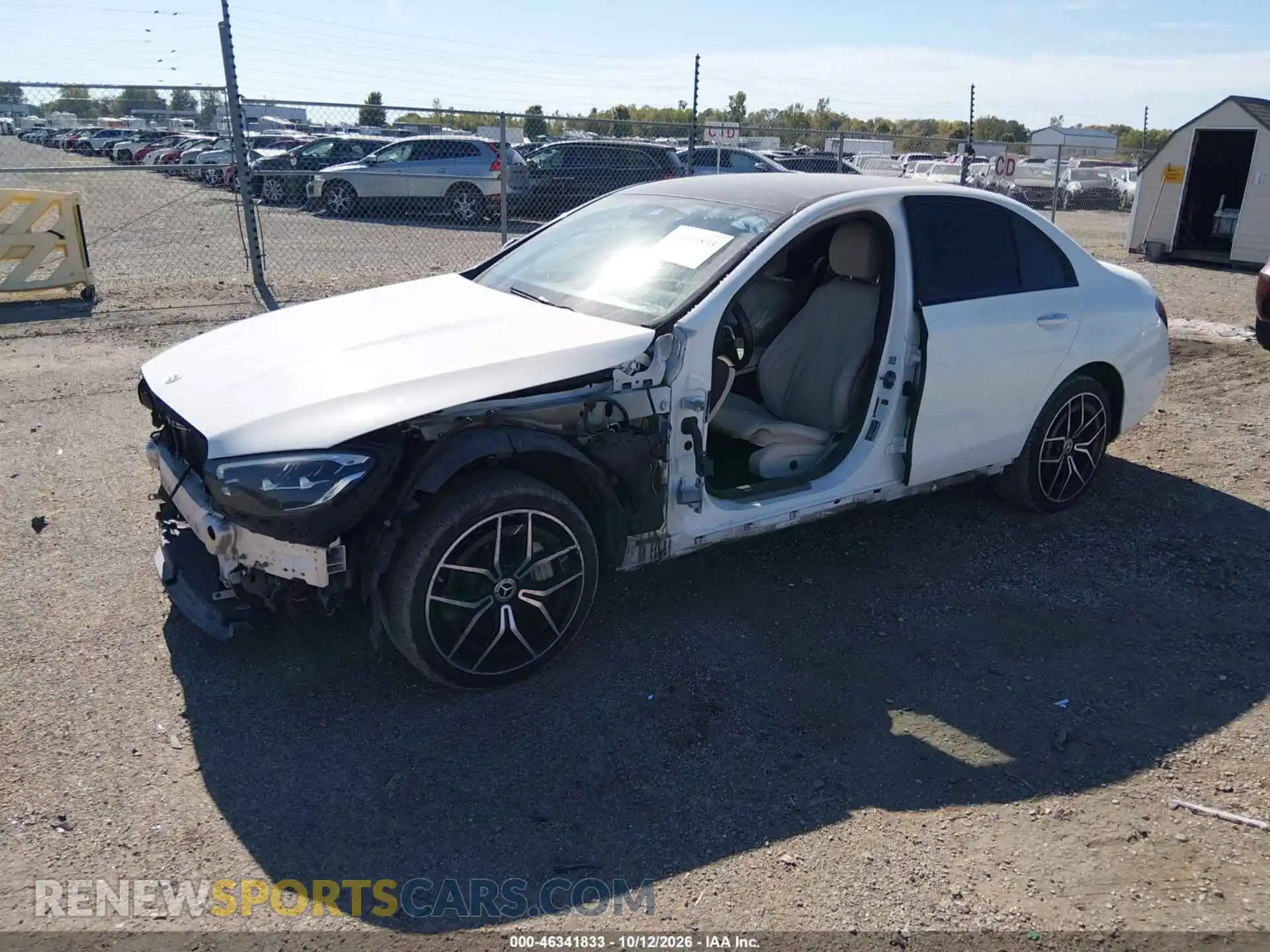 2 Photograph of a damaged car W1KZF5KB1MB004186 MERCEDES-BENZ E 450 2021