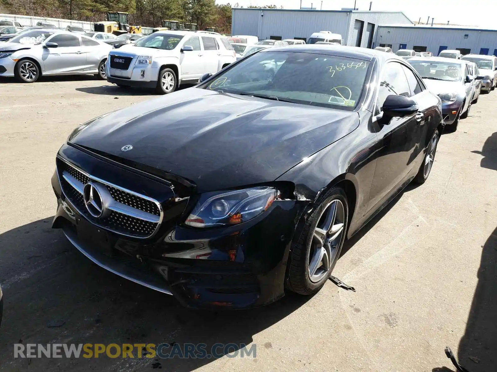 2 fotografías del automóvil dañado WDD1J6JB1KF080158 MERCEDES-BENZ E-CLASS 2019