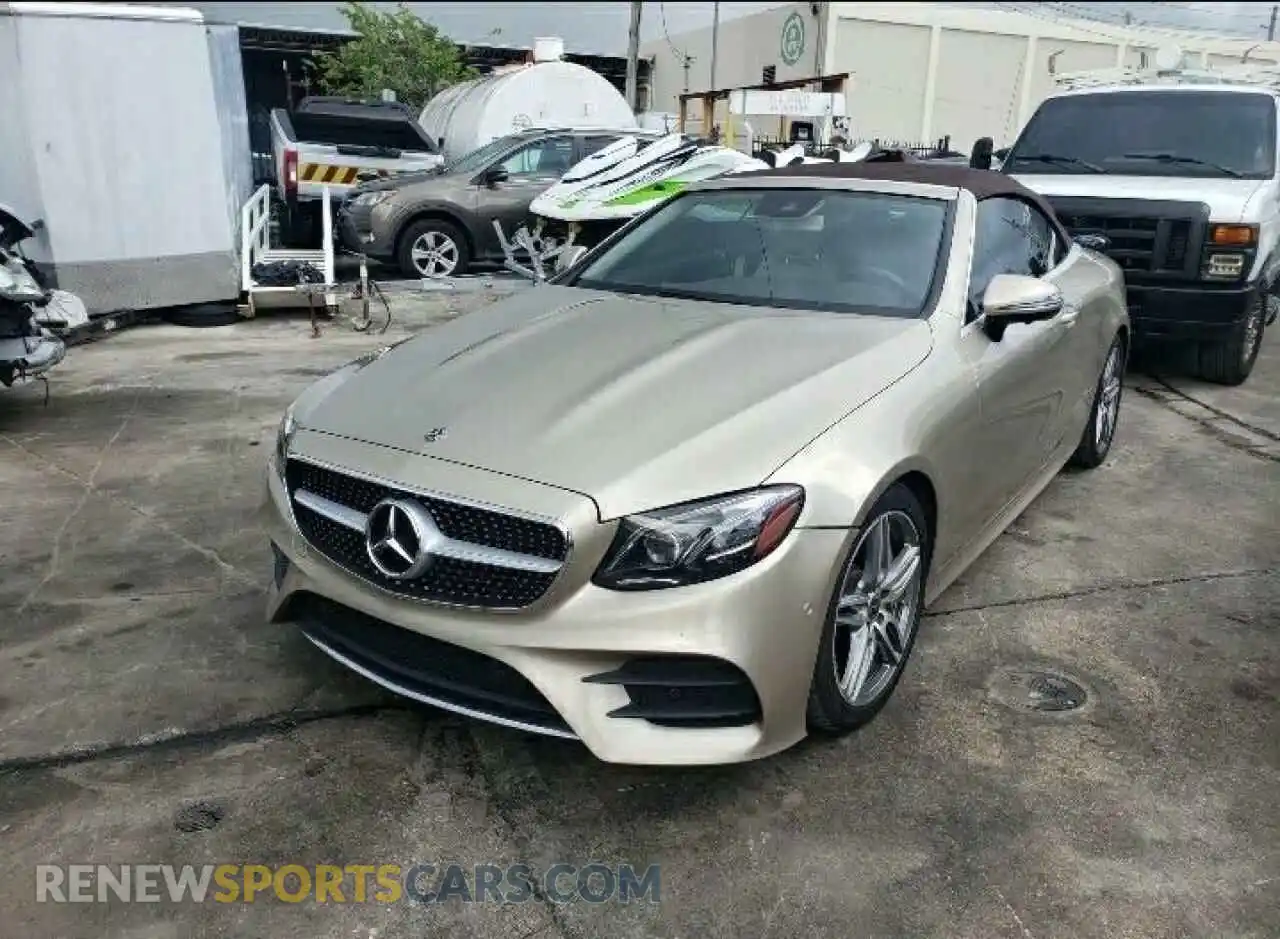 2 fotografías del automóvil dañado WDD1K6HB7KF076117 MERCEDES-BENZ E-CLASS 2019