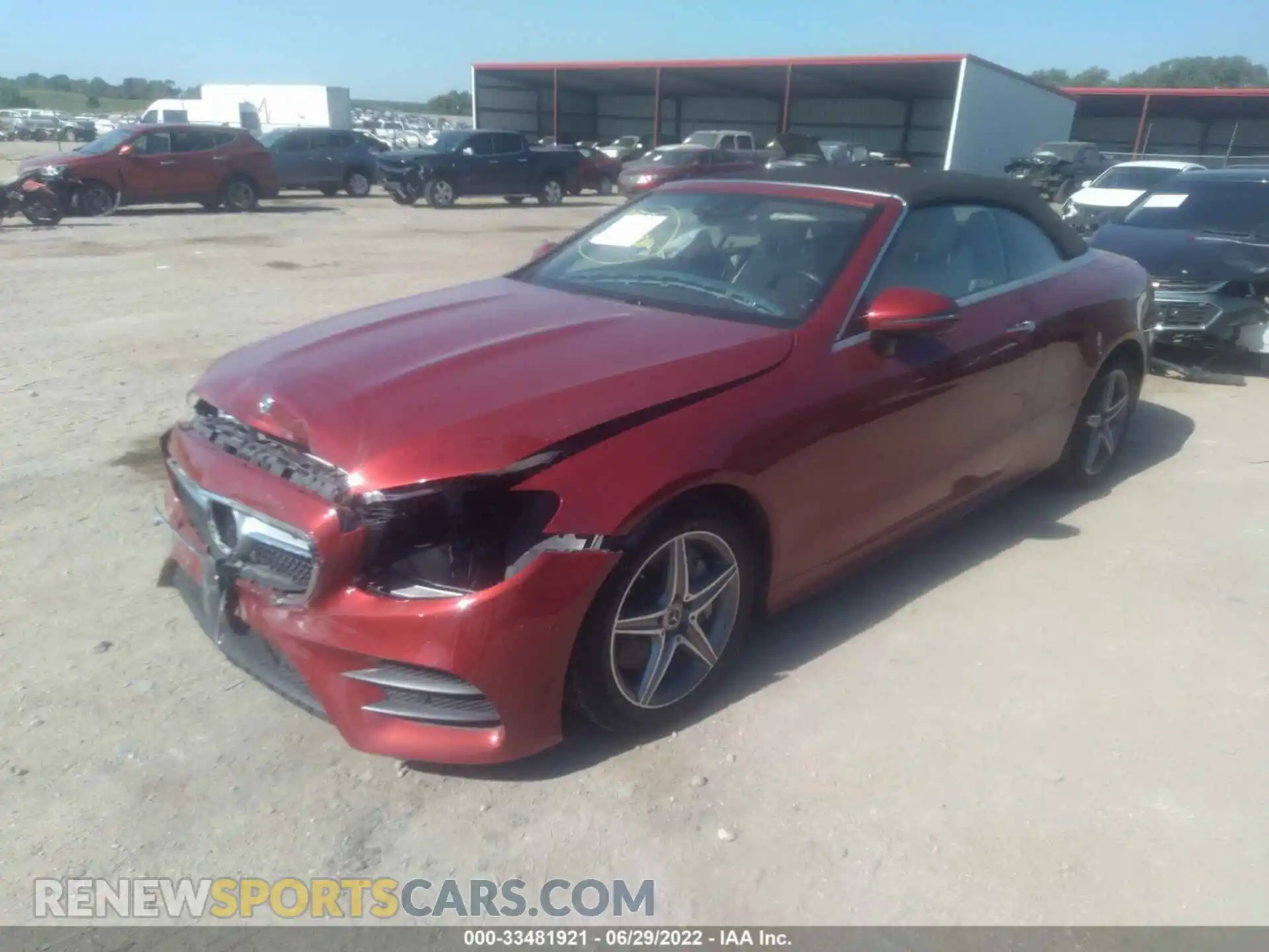 2 fotografías del automóvil dañado WDD1K6JB2KF118154 MERCEDES-BENZ E-CLASS 2019