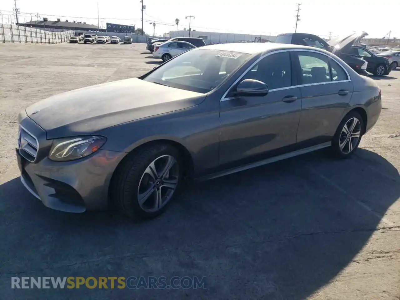 1 Photograph of a damaged car WDDZF4JB0KA527861 MERCEDES-BENZ E-CLASS 2019