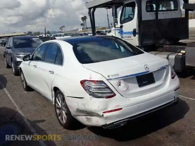 3 Photograph of a damaged car WDDZF4JB0KA562593 MERCEDES-BENZ E CLASS 2019