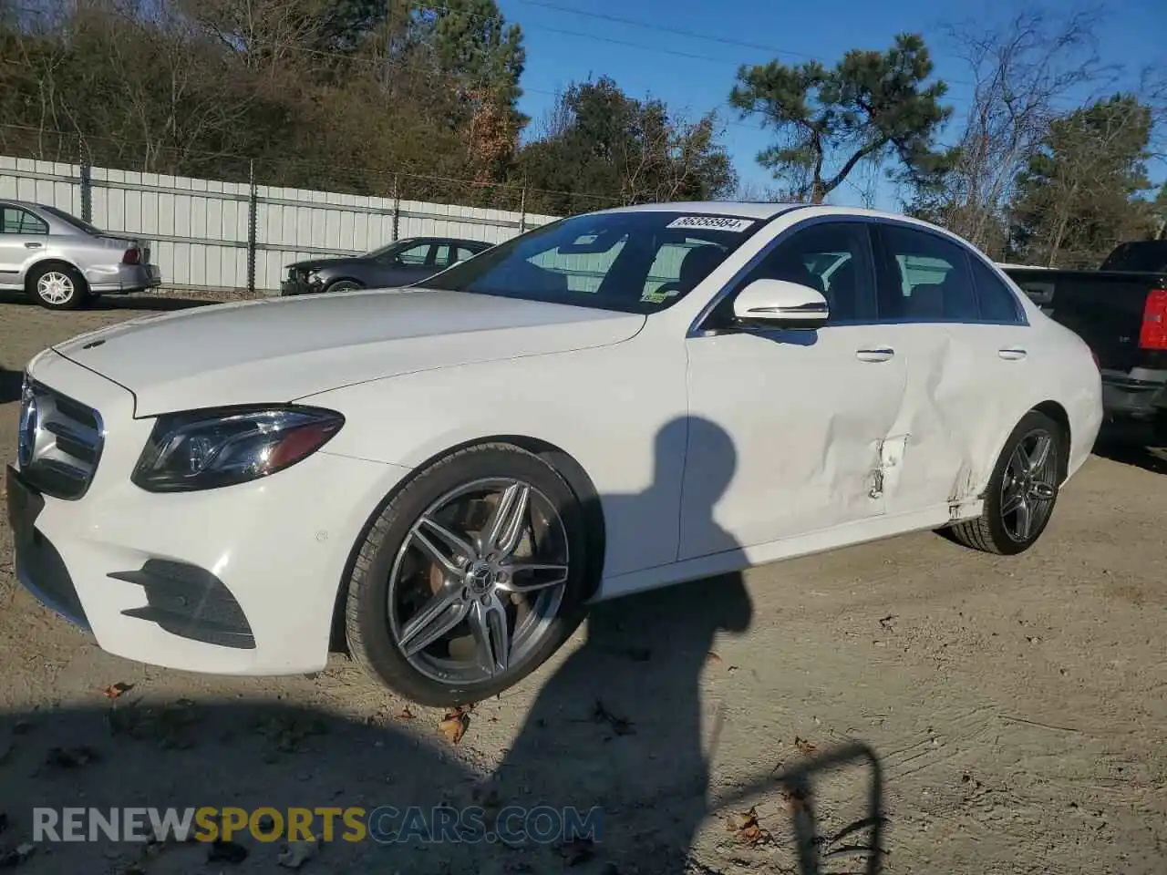 1 Photograph of a damaged car WDDZF4JB0KA566210 MERCEDES-BENZ E-CLASS 2019