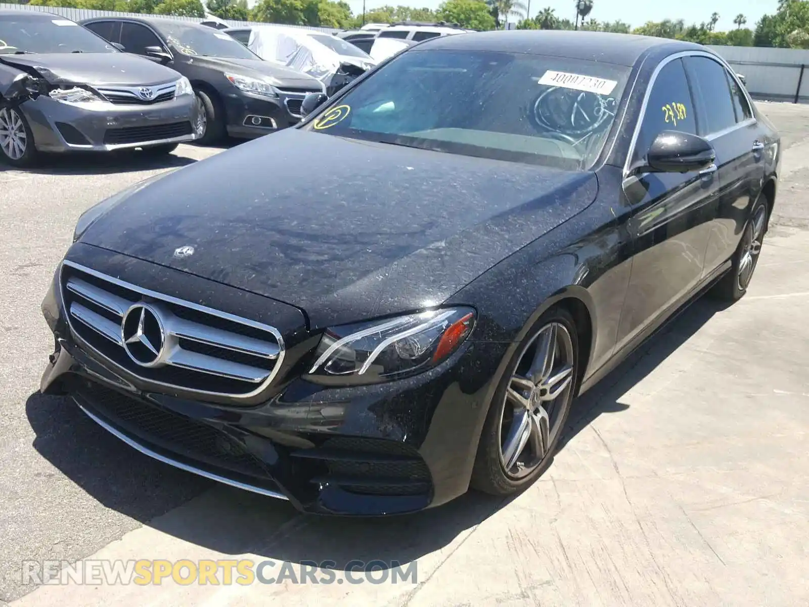 2 Photograph of a damaged car WDDZF4JB0KA679137 MERCEDES-BENZ E CLASS 2019
