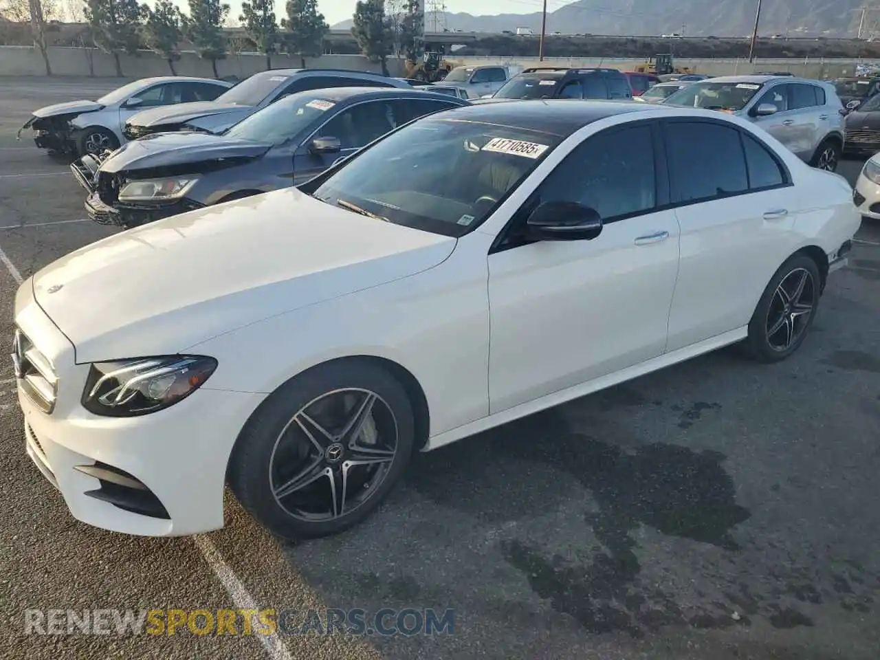 1 Photograph of a damaged car WDDZF4JB1KA515864 MERCEDES-BENZ E-CLASS 2019