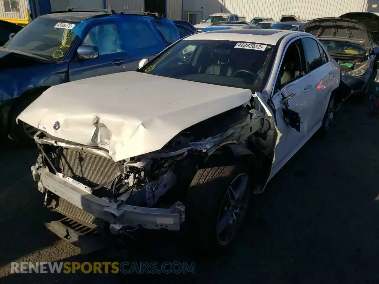 2 Photograph of a damaged car WDDZF4JB1KA529585 MERCEDES-BENZ E-CLASS 2019