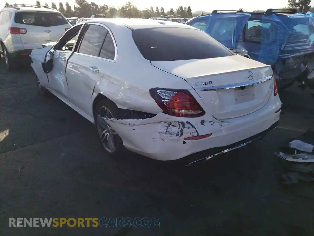 3 Photograph of a damaged car WDDZF4JB1KA529585 MERCEDES-BENZ E-CLASS 2019