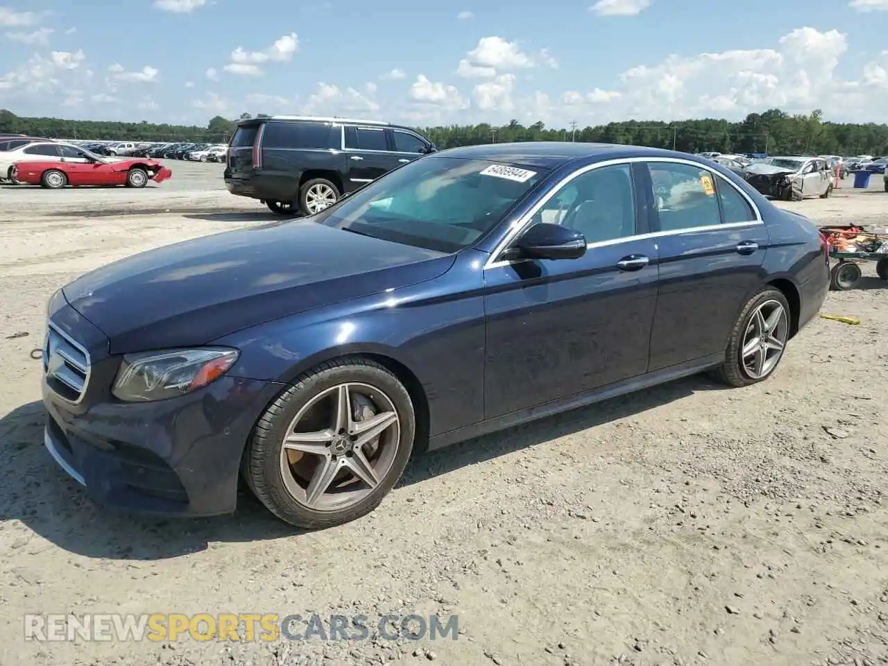 1 Photograph of a damaged car WDDZF4JB2KA563616 MERCEDES-BENZ E-CLASS 2019