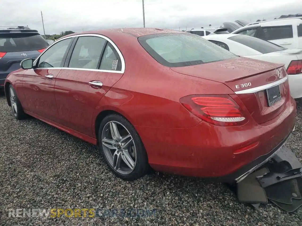 2 Photograph of a damaged car WDDZF4JB2KA587608 MERCEDES-BENZ E-CLASS 2019