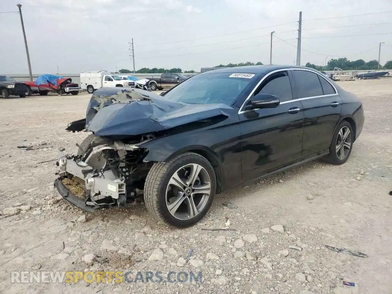 1 Photograph of a damaged car WDDZF4JB2KA618999 MERCEDES-BENZ E-CLASS 2019