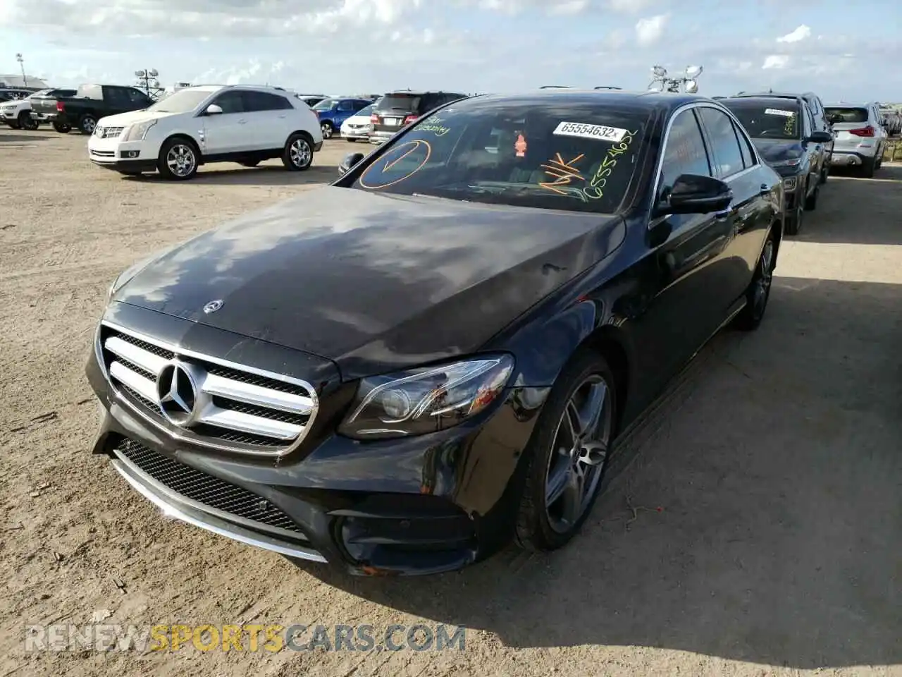 2 Photograph of a damaged car WDDZF4JB3KA506602 MERCEDES-BENZ E-CLASS 2019