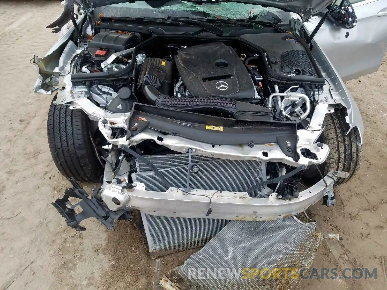 7 Photograph of a damaged car WDDZF4JB3KA583857 MERCEDES-BENZ E CLASS 2019