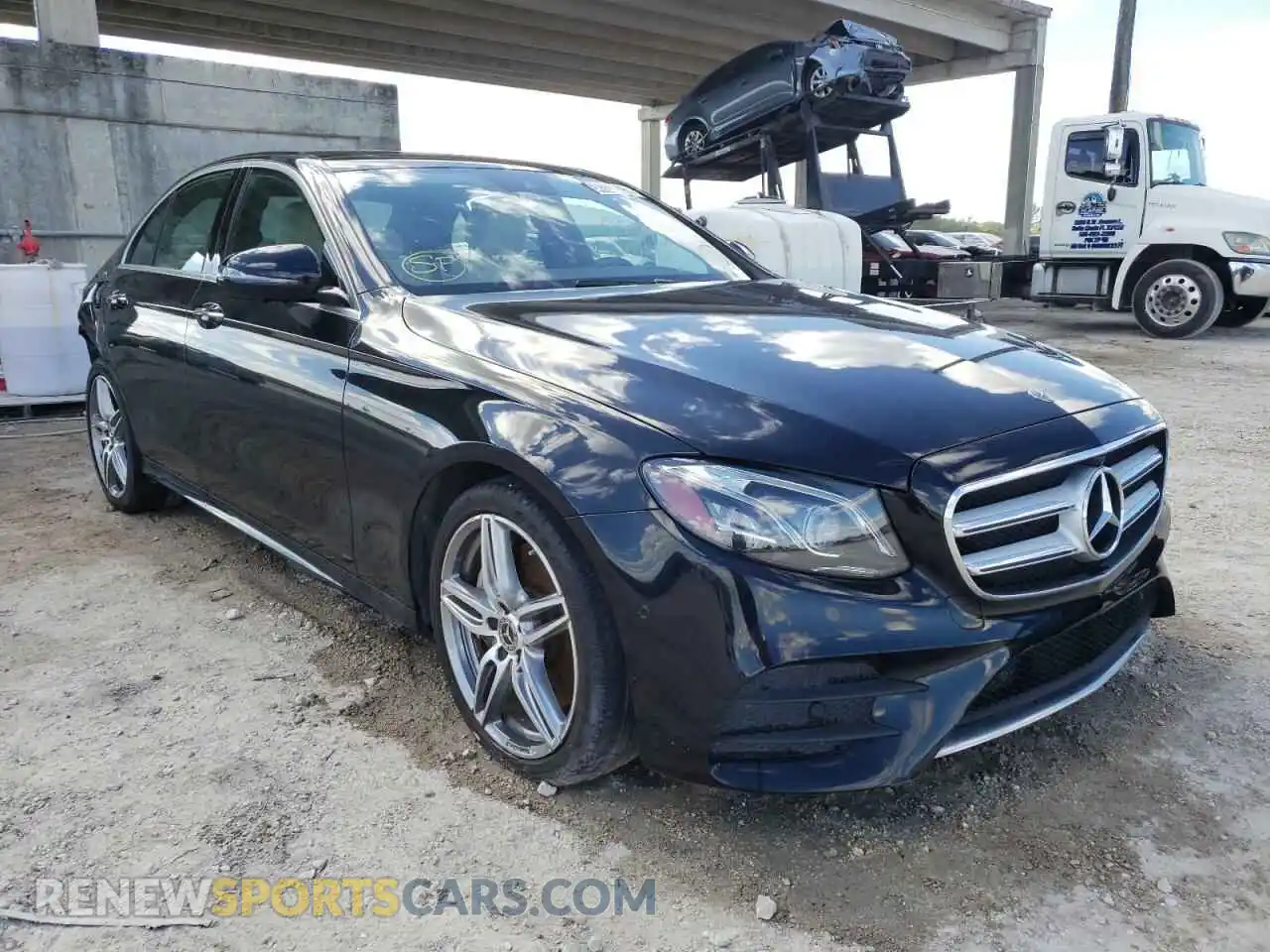 1 Photograph of a damaged car WDDZF4JB3KA587066 MERCEDES-BENZ E-CLASS 2019