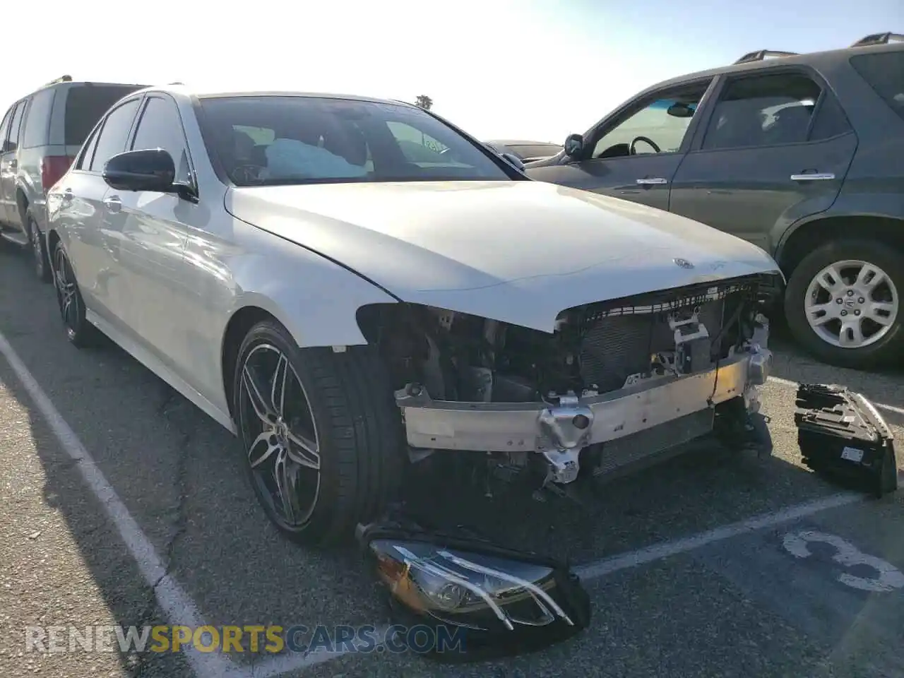 1 Photograph of a damaged car WDDZF4JB3KA629459 MERCEDES-BENZ E CLASS 2019