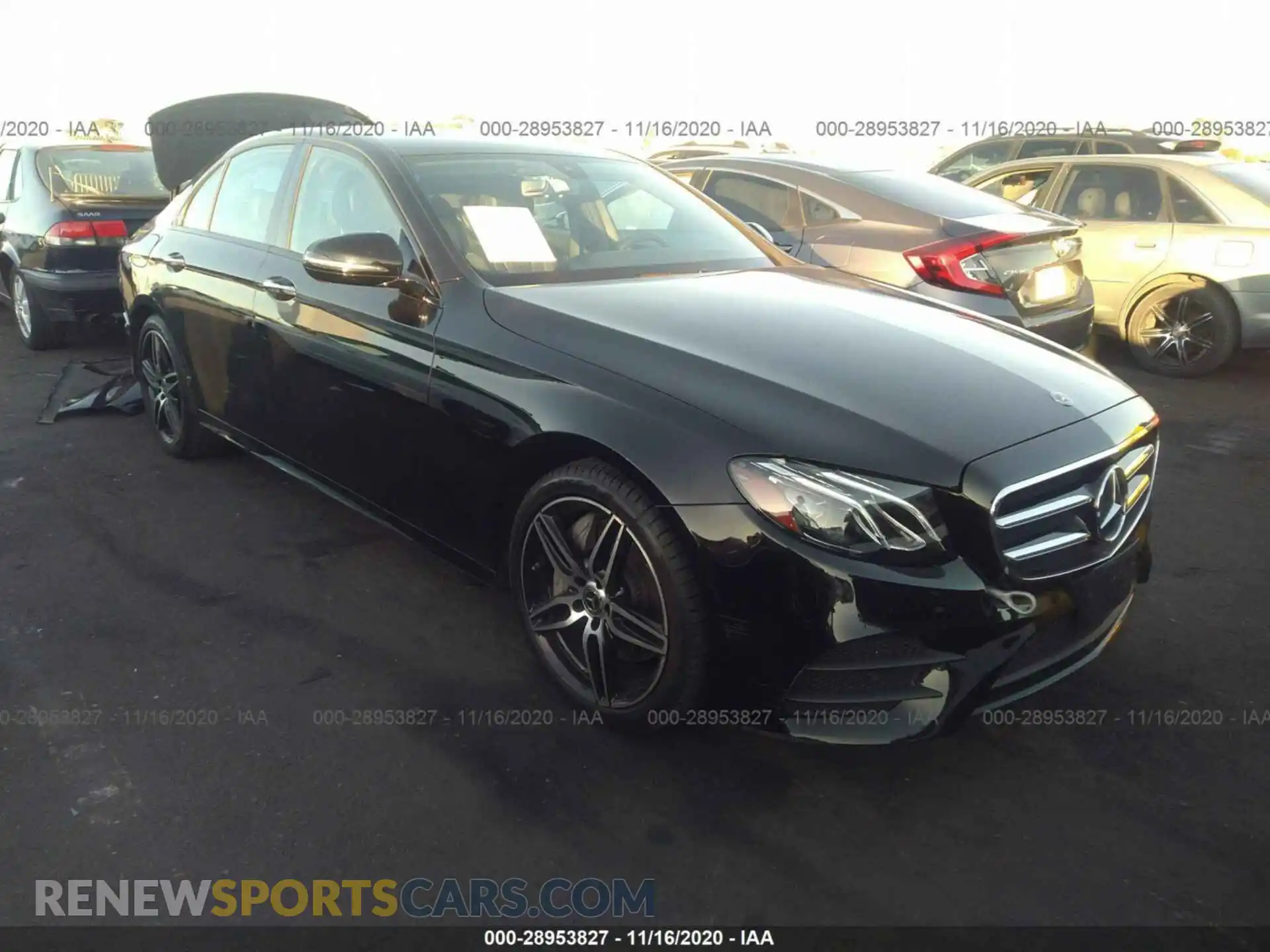 1 Photograph of a damaged car WDDZF4JB4KA558644 MERCEDES-BENZ E-CLASS 2019