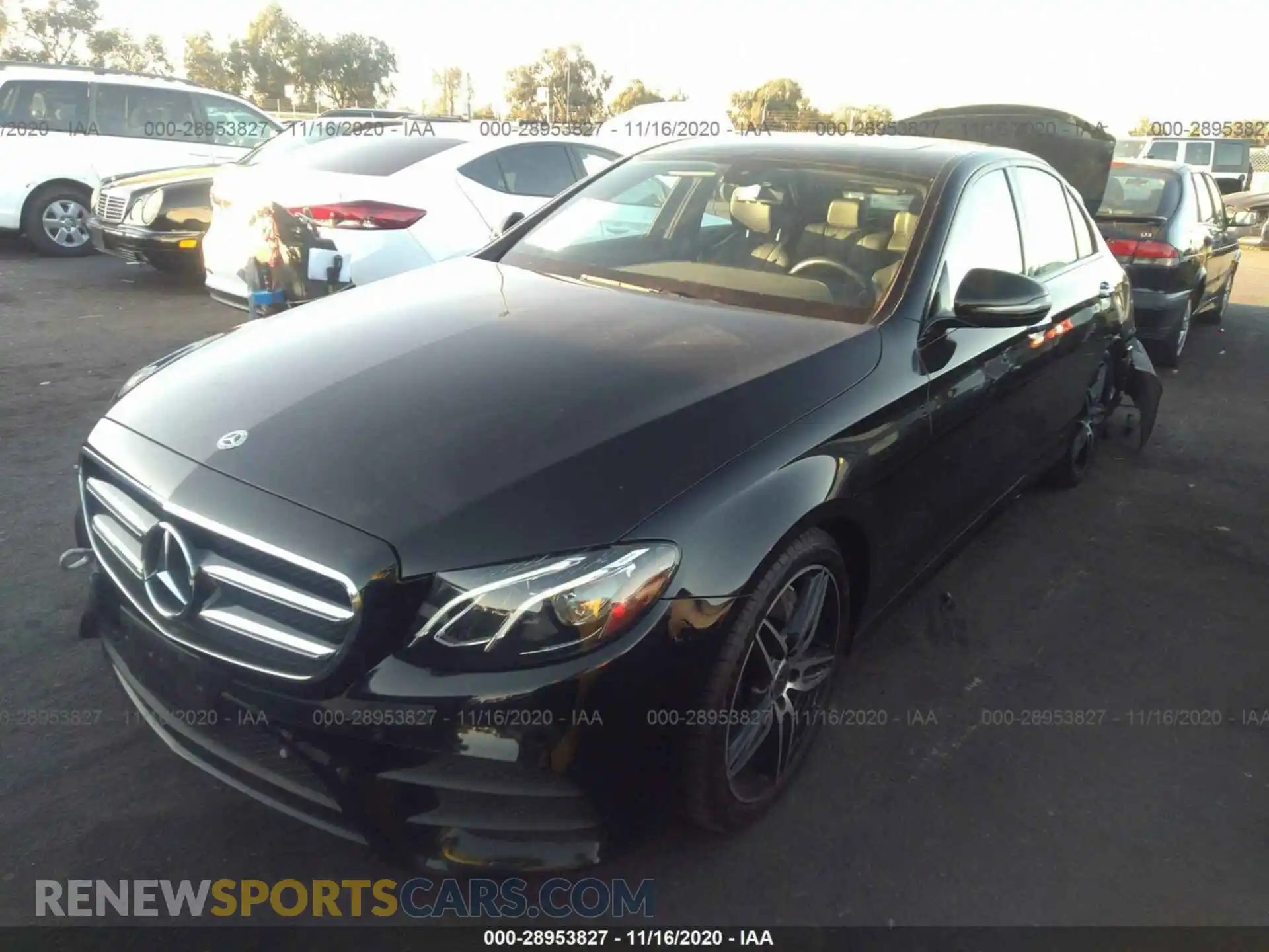 2 Photograph of a damaged car WDDZF4JB4KA558644 MERCEDES-BENZ E-CLASS 2019