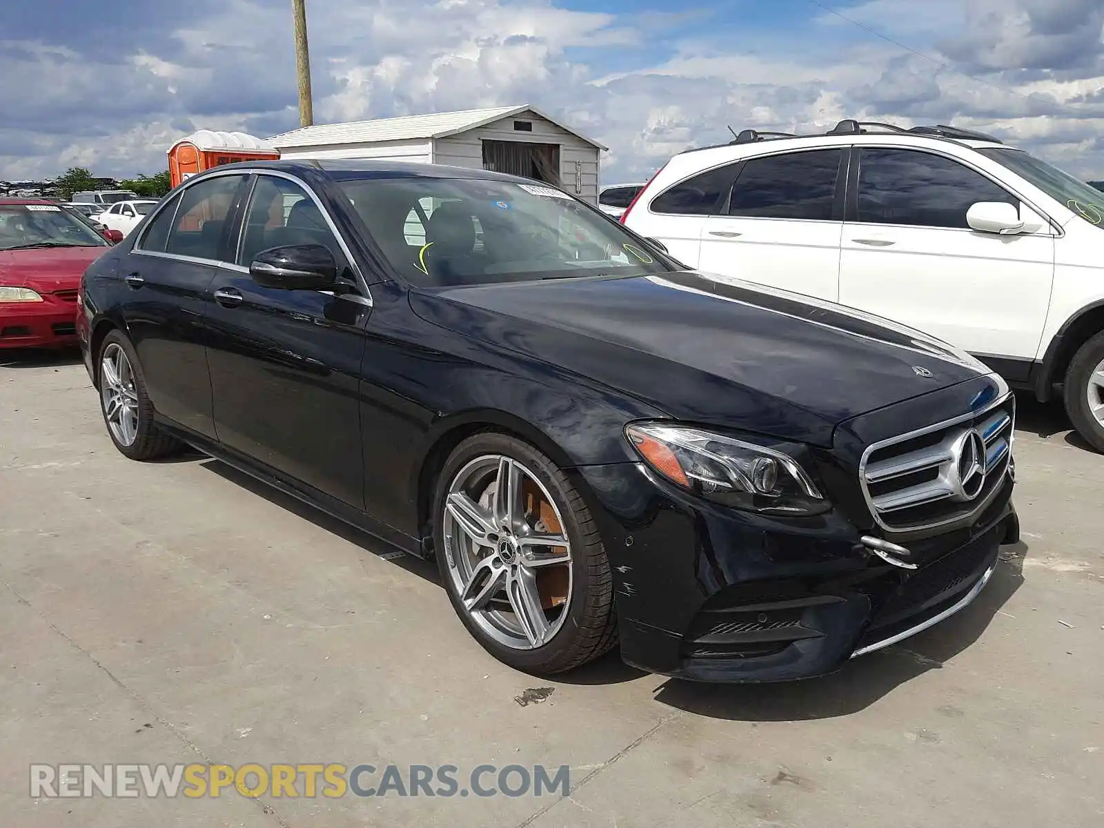 1 Photograph of a damaged car WDDZF4JB4KA601590 MERCEDES-BENZ E-CLASS 2019