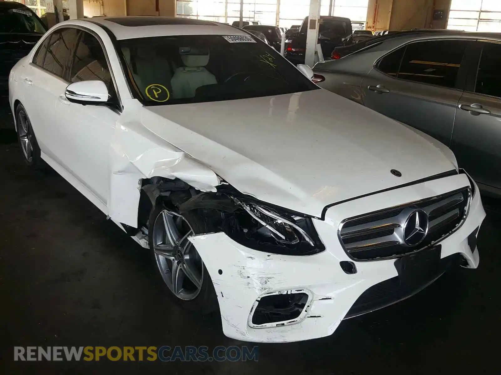 1 Photograph of a damaged car WDDZF4JB4KA614243 MERCEDES-BENZ E CLASS 2019