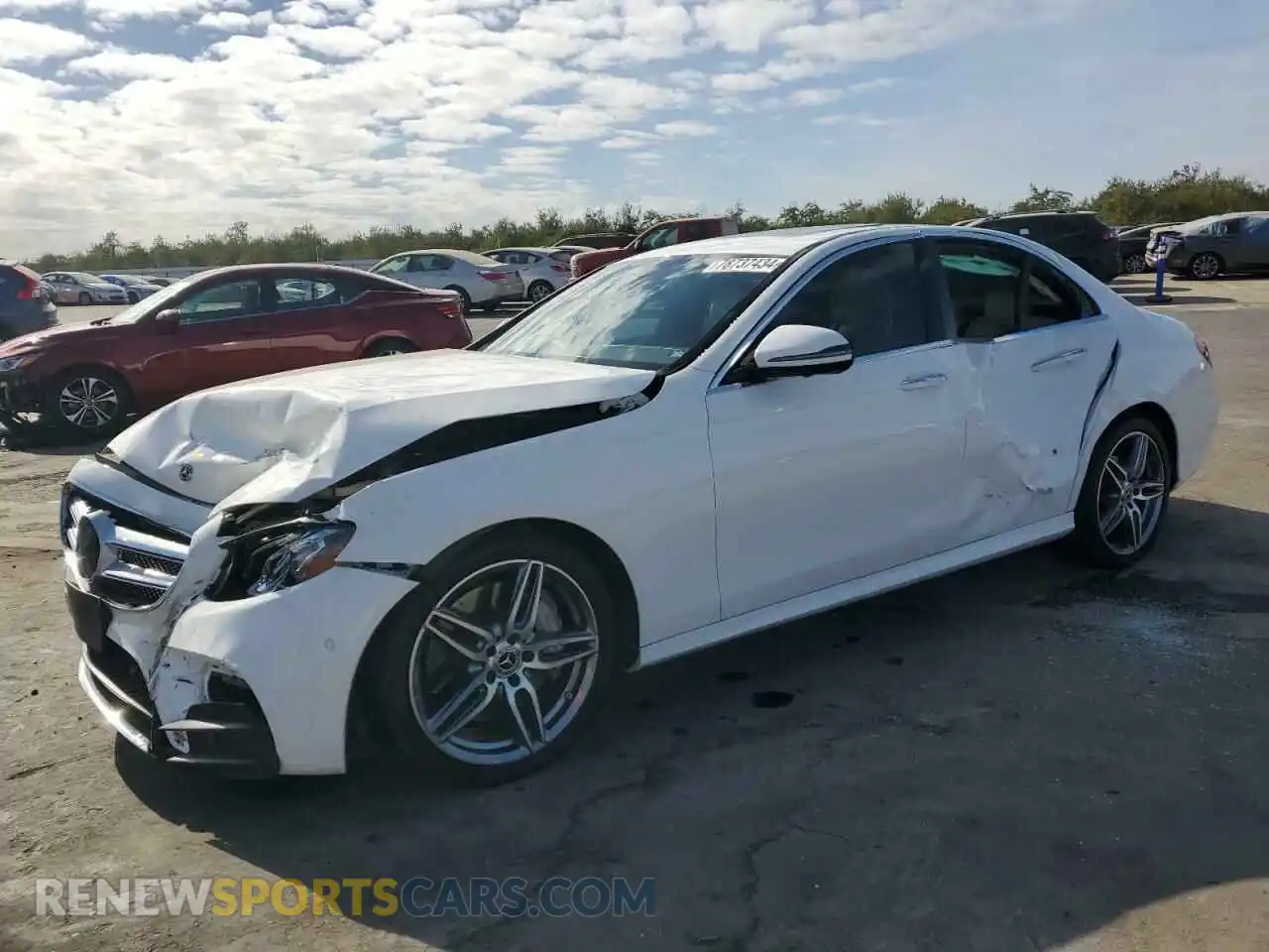 1 Photograph of a damaged car WDDZF4JB4KA676063 MERCEDES-BENZ E-CLASS 2019