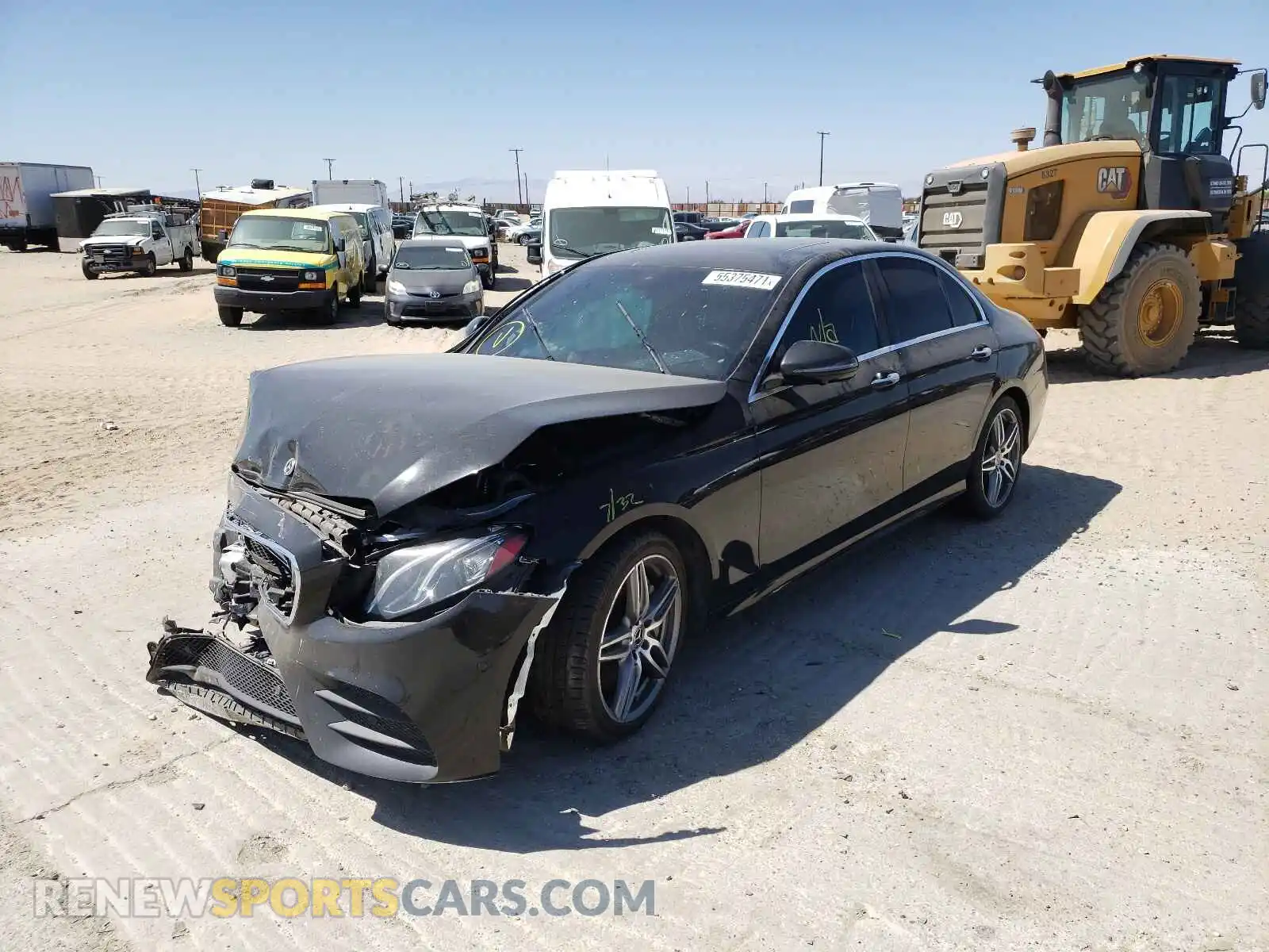 2 Photograph of a damaged car WDDZF4JB5KA526785 MERCEDES-BENZ E-CLASS 2019