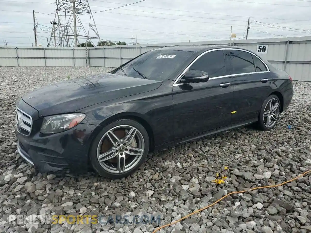 1 Photograph of a damaged car WDDZF4JB5KA527970 MERCEDES-BENZ E-CLASS 2019