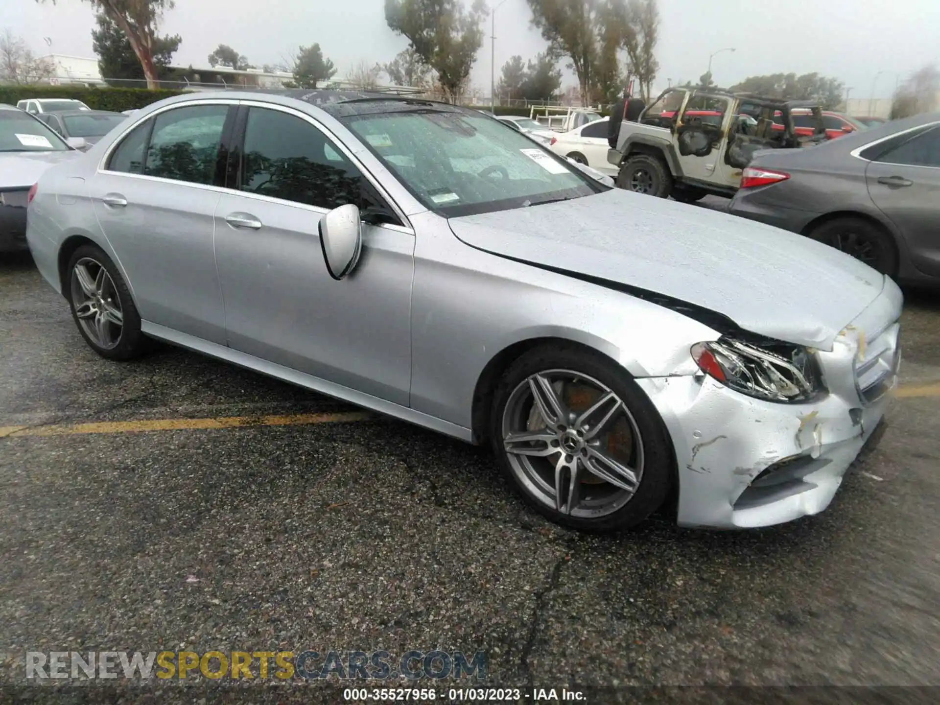 1 Photograph of a damaged car WDDZF4JB5KA580149 MERCEDES-BENZ E-CLASS 2019